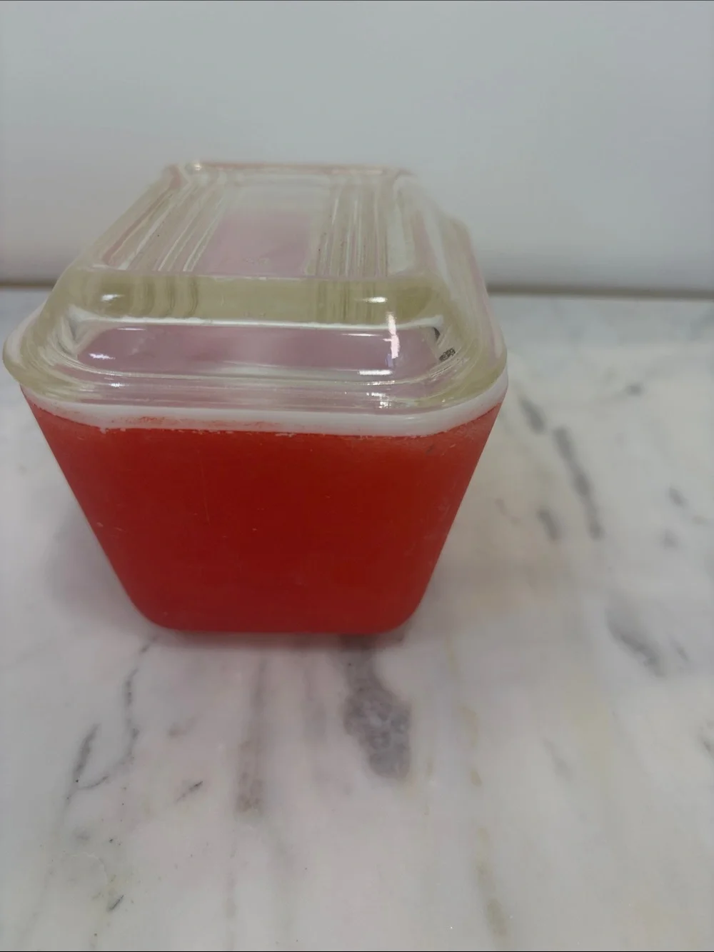Vintage PYREX A-11 Made in USA 501-B Refrigerator Dish with Clear Lid 501-C